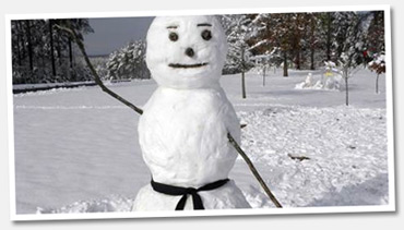 Christmas Karate Snowman